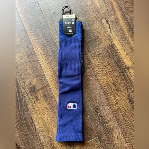 🛜 NWT 🛜 Stance MLB Men's Baseball Socks, Blue XL - Picture 4 of 5
